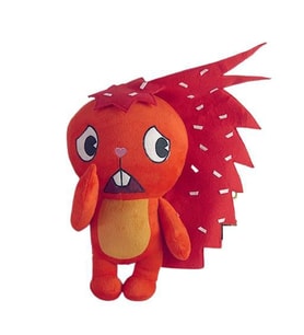 Happy Tree Friends Flaky Oyuncak Peluş 28 CM (Çok Renkli)