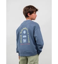 Mayoral Boston Erkek Çocuk Sweatshirt Mavi