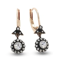 0.36 Ct Elmas Küpe EK4 (Çok Renkli)