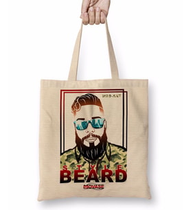 M1 Style Beard Bez Çanta Uzun Saplı