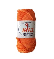 Angel Çanta Aksesuar 100 Gram Polyester Makrome No:9 Turuncu
