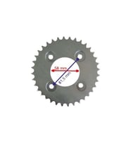 HONDA İNNOVA UYUMLU ARKA DİŞLİ 428-36T İÇ 58 MM ÖM