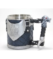Game Of Thrones King In The North 3D Kabartmalı Çelik Kupa Bardak