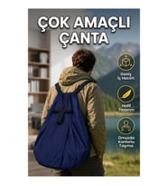 Çok Amaçlı Taşıma Çantası – Okul, İş, Seyahat, Kamp ve Günlük Kullanım