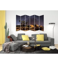 ÇÖL KAKTÜS YILDIZLAR MDF TABLO-3272 MODEL-B