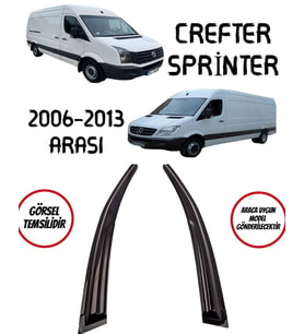 Balp Volkswagen Crafter-Crafter Cam Rüzgarlığı 2li 2006-2013 Arası