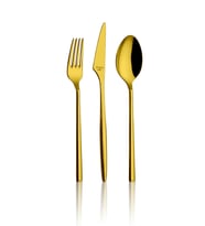 Aryıldız Trendy Gold Pvd 89 Parça Altın Çatal Kaşık Bıçak Takımı Ar223437