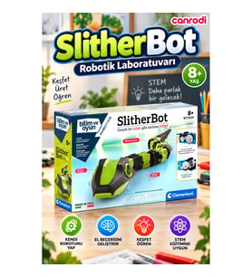 Bilim ve Oyun Slitherbot Robotik Laboratuvarı Sürüngen Robot Yapım Seti +8 Yaş