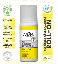 Wou Ter Önleyici Beyazlatıcı Roll-On Deodorant 75 mle