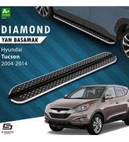 S-Dizayn Hyundai Tucson 2 Diamond Krom Yan Basamak 173 Cm 2004-2014