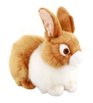 Animals Of The World Açık Kahve Tavşan Peluş Oyuncak 23 cm