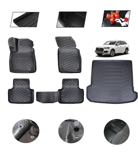 Audi Q7 2016 Model 4D Bagaj Paspas Set