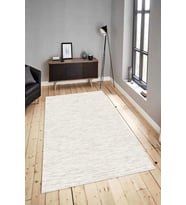 Dijital Baskılı Yıkanabilir Kaymaz Modern Renkli Salon Halısı Mutfak Halısı Yolluk ND-HY-1041 (Krem)