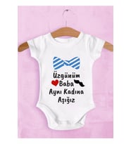 Unisex Bebek Beyaz Zıbın