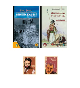 Dımdım Kalesi - Bir Kürd Prensi Mehemed Romanları Seti (2 KİTAP - 2 NOT DEFTERİ) (Renksiz)
