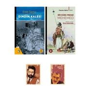Dımdım Kalesi - Bir Kürd Prensi Mehemed Romanları Seti (2 KİTAP - 2 NOT DEFTERİ) (Renksiz)