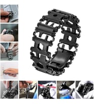 Chavin Çelik Erkek 29 Fonksiyonlu Multitool Bileklik eg62sy