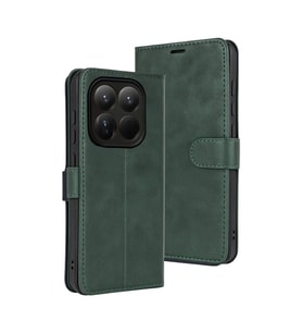 Xiaomi Mi 15t Trend S Plus Kapaklı Kılıf - Yeşil