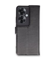 Oppo Reno 11f Kılıf Trend S Plus Kapaklı Kılıf - Siyah