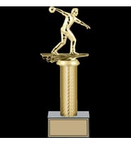 ODAK KUPA - Figürlü Kupalar - Bowling Erkek Figürlü Kupalar FG-007 A - 30 cm