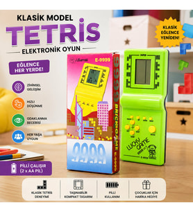 Tetris - 9999 Oyun - Nostaljik Oyun Konsolu (5343)