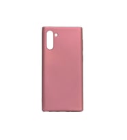 Samsung Galaxy Note 10 Uyumlu Kılıf Zore Premier Silikon Kapak (Mürdüm)