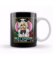 Anime Girl Next Episode Is Calling Sleep Can Wait Kupa Bardak Porselen