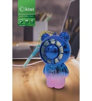 Kiwi KFAN-7400 Şarjlı Portatif Taşınabilir Ultra Sessiz Mini Fan Mavi