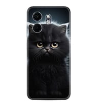 Infinix Hot 50i Kılıf Boutique Baskılı Resimli Tombul Kedi Pcode -003