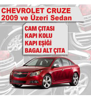 Chevrolet Cruze SEDAN Avantajlı Krom Set 4 Ürün 2009 Üzeri P. Çelik