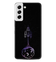 Samsung Galaxy S21 Uyumlu Fe Kılıf Silikon Desen Özel Seri Master Space 1630