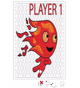 Fire Boy Puzzle 240 Parça Yapboz