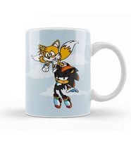 Sonic And Tails Tails And Shadow Sonic Kupa Bardak Porselen