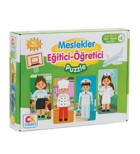 Ck Games Meslekler Eğitici Öğretici Puzzle 40 Parça