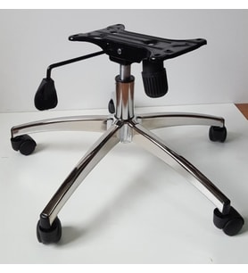 Oyun Koltuğu Yıldız Ayağı Çap 70 cm Tek Kollu Mekanizma Krom Pistonlşu
