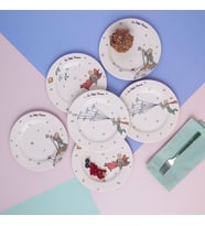 Karaca Küçük Prens 6 Parça Pasta Takımı 20 cm