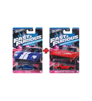 Hot Wheels 2Li Set Fast And Furious Hızlı Ve Öfkeli Ford & Corvette Hotwheels Women Of Fast Model Oy