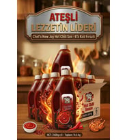 Hot Chili Sosu 2400 G x 6 Adet - 1 Koli (Koli Bazlı Avantaj Paketi)
