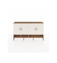 Arges Konsol 6 Raflı 4 Kapaklı 176x30x99 Çam-Aytaşı/Çam