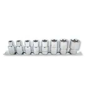 Ceta Form 8 Parça 1/2"Dış Torx Lokma Anahtar Takımı(Raylı) - C26-R08