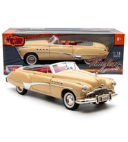 Motor Max 1:18 1949 Buick Roadmaster Diecast Model Araba Bej - 73116