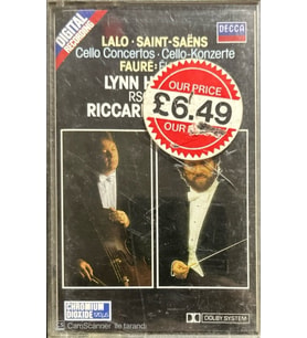 (Plak Değildir KASET tir) Lalo Saint-Saens Classic Kaset