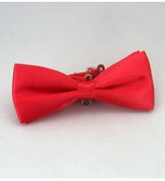 Mercan Çocuk Boy Düz Renk Saten Papyon - CP-11 (Renksiz)