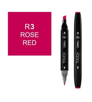 TOUCH TWIN R3 ÇİFT UÇLU MARKER ROSE RED