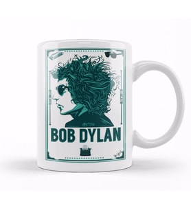 Bob Dylan  Kupa Bardak Porselen