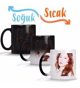 Taeyeon Sihirli Kupa Bardak Porselen