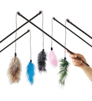 Karlıe Tüylü Kedi Oltası 60Cm