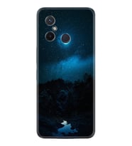 Xiaomi Redmi 12C Kılıf Silikon Desen Özel Seri Gece 1633