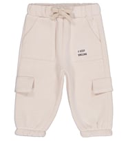Civil Baby Keep Smiling Etiketli Basic 6-18 Ay Eşofman Altı - Kahverengi (Taş)