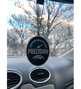 Dikiz Aynası Süsü – Precision! - Hassasiyet! - Çift Yönlü 3D Baskı, Plastik, Cam Çizmez
